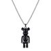 the Same Type Of Four Limbs Movable Violent Bear Men's Necklace Lovers Hip Hop Personality Long Sweater Chain_ipsvogv.com