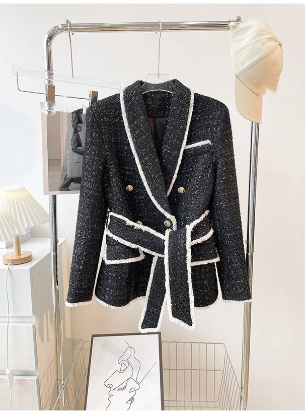 Women's Clothing tweed waist slimming women's suit shorts suit_ipsvogv.com