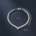 Wedding Necklace Earrings Bracelet Jewelry Luxurious Rhinestone High-end Bride Chain Set_ipsvogv.com