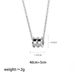 Fashionable And Luxurious Small Waist Shaking Shop Titanium Steel Necklace, Creative Design, Female Internet Celebrity,_ipsvogv.com