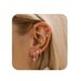 Unisex Real Gold Brass Electroplating Fresh And Sweet Pearl Pendant Tassel Earrings Fairy Style Earrings_ipsvogv.com