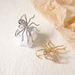 Unisex Jewelry Fashion retro cold style alloy open exaggerated spider ring_ipsvogv.com