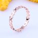 New White Copper Ring Romantic Heart Shaped Hollow Three Color Ring Is Fashionable Versatile Valentine's Day Gift_ipsvogv.com