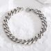 Cuban Chain Men's Bracelet Titanium Jewelry Hip Hop Trendy Stainless Steel Hand Accessories Simple Fashion_ipsvogv.com