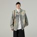 New American vintage washed loose and versatile denim jacket for men with a high-end feel, explosive street workwear jacket, retro jacket_ipsvogv.com