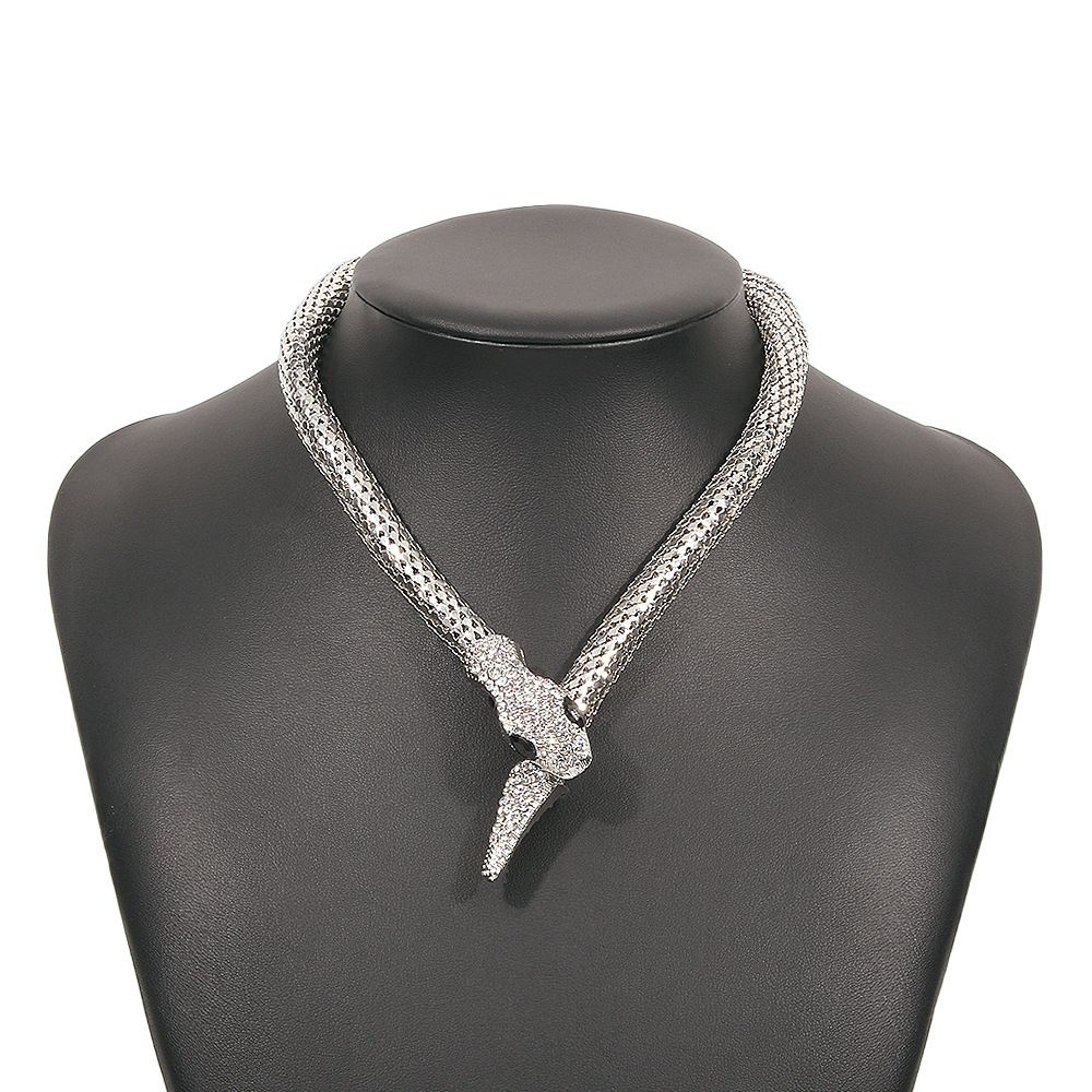 N9274 Exaggerated Sake Puk Persoalized Hip Hop Style Necklace Fashio Cool Street Shootig Show Micro Ilaid_ipsvogv.com