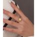 Bohemian Holiday Style Sun Drop Glue Ring Female Copper Gold Plated Elegant Fashion Index Finger Ring_ipsvogv.com