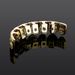 Men And Women's Jewelry Gold & Silver Hip Hop Grillz With Cubic Zirconia - 8 Tooth Snap-On Teeth Jewelry For Parties, Halloween, Festive Celebrations_ipsvogv.com