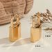 Unique Design Gold Lock-Shaped Earrings For Women Fashionable Elegant Minimalist Style_ipsvogv.com