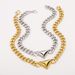 N11921 Exaggerated 3D Geometry Necklace ZA Style Classic Light Luxury Exquisite Versatile Earrings_ipsvogv.com