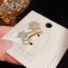 Unique Niche Design Full Diamond Rotating Snowflake Open For Women, Internet Celebrity Personality Versatile Index_ipsvogv.com