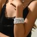 Ins artistic style with personalized multi-layer bead design, niche temperament bracelet accessories_ipsvogv.com