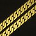 Men's Jewelry Hand Accessories Hiphop 3D Smooth Wide Gold Trendy Bracelet_ipsvogv.com