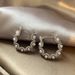 Light luxury high sense of circle pearl earrings female retro temperament simple everything loop ear buckle niche design earrings_ipsvogv.com