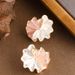 French Elegant Small Fragrance Style Diamond Inlaid Enamel Lotus Leaf Flower With Female Personality, Trendy And_ipsvogv.com