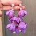 Women’s Jewelry Set Fashion Super Beautiful Niche Style High End White Pearl Petals Simulated Flowers Long Tassel Earrings_ipsvogv.com