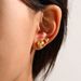 Women’s Jewelry Set Fashion Simple Stainless Steel Earrings Niche Design 1mm/4mm Simple Bean Round Bead Earrings For Women_ipsvogv.com