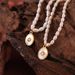 French Minimalist And Elegant Temperament, Gentle Freshwater Pearl Jewelry Inlaid With White Shells, Design Sense_ipsvogv.com