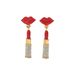 Women’s Jewelry Set Fashion Style Women's Earrings Personality Lip Oil Drop Design Diamond Earrings Niche High End Earrings For Women_ipsvogv.com