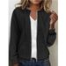Women's Clothing zipper hooded cardigan long sleeved sweater jacket_ipsvogv.com