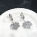 Titanium steel earrings with three-dimensional double-sided leaves, maple leaves, natural and minimalist style, timeless_ipsvogv.com
