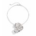 Exaggerated Three-dimensional Pleated Metal Choker Collar With Personalized Flower Necklace For Women_ipsvogv.com