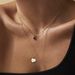 Colored Birthstone Constellation Necklace Geometric Crystal Accents DIY Personalized Jewelry For Women_ipsvogv.com