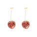 New Female Temperament Sweet And Fresh Cherry Resin Ladies Earrings Jewelry Gifts_ipsvogv.com