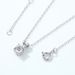 S925 Thick Silver Moissanite Pendant Round Four Claw Inlaid Clavicle Pendant Simple And Fashionable_ipsvogv.com