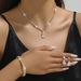 Bridal Wedding Jewelry Set For Women: Necklace, Earrings, Bracelet, Fashion Claw Chain, Sparkling Full Diamond Banquet_ipsvogv.com