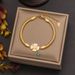 Hot Selling Titanium Steel Snake Bone Chain, Love Blue Eye Bracelet Series, Gold Non Fading Jewelry For Women_ipsvogv.com