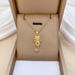 Cat 【 】 Bow Light Luxury Charm Gorgeous Full Diamond Necklace Women's Versatile Clavicle Titanium Steel Chain 【 】_ipsvogv.com