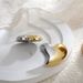 Unisex High End Fashion Design Earrings Personality Niche Versatile Glossy Gold And Silver Heart Earrings_ipsvogv.com