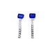 Crazy Sister In Law Same Style Tassel Long Cultivated Emerald Earrings Female S925 Silver Inlaid Cultivated Colored Gemstone Earrings Retro_ipsvogv.com
