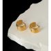 Earrings sterling silver brushed simple ear buckle light luxury autumn and winter niche ins style earrings women's high-end jewelry_ipsvogv.com