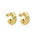 Women’s Jewelry Set Fashion Copper Plated Micro Inlaid Zircon Earrings Light Luxury Style Women's Temperament Metal Earrings Trendy Earrings_ipsvogv.com
