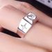 Diamond, Star Zircon White Four Water Engagement Wedding Men's Ring, Handmade Diamond, Ring,_ipsvogv.com