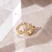 HOOPS Personalized Diamond 8 Shaped Earrings For Women Temperament Straight Needle 14k Gold Earrings For Women_ipsvogv.com