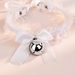 Mishlan Bowknot Lace Bell Necklace Choker Neck Accessory Neckband Cosplay Maid Collar 889_ipsvogv.com