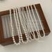 Same French Style Shijia Pearl Necklace Women's Bag Gold Small Fragrance Style Clawbone Chain Light Luxury Trendy Item_ipsvogv.com