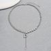 Sweet Small Fresh Ladies Necklace Personality English Letters Niche Design Clavicle Chain Inlaid Zircon Necklace_ipsvogv.com
