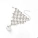 New bride bracelet ring integrated Latin dance high end rhinestone hand back chain performance hand jewelry wedding accessories_ipsvogv.com