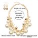 Elegant elegant with a simple and atmospheri cof pearls, irregular geometric collarbone necklace 6430_ipsvogv.com