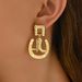 Fashionable commuting style U-shaped earrin, women's personalized shoe shape design, niche, versatile, high-end_ipsvogv.com