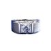 Sterling Silver Men's Ring Domineering Fashion Wide 1ct Moissanite Brushed Diamond Ring Hollow Silver Jewelry_ipsvogv.com