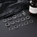 Hot Selling Hollow Heart Five Pointed Star Snake Shaped Arrow Palm Women's Combination Ring 15 Piece Set New_ipsvogv.com