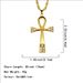 Hip Hop Street Egyptian Anhe Diamond Set Key Pendant Necklace Nightclub Men's and Women's Jewelry_ipsvogv.com