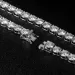 Sterg Sier Moissanite Chain Bracelet Fine Jewelry GRA Certificate VVS VS Dia Necklace Hip Hop Style Tennis Chain_ipsvogv.com