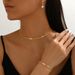 Hot Selling Fashion New Niche Personality High-end Versatile Claw Chain Necklace Earrings Bracelet Gold Silver Black_ipsvogv.com
