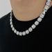 Trendy Hip-hop Full Diamond Rock Sugar Necklace For Men's High-end Accessories, Super Flash Collarbone Chain, Bouncy And_ipsvogv.com